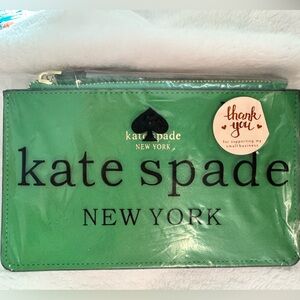 Kate Spade Vibrant Green Clutch